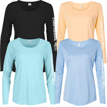 Load image into Gallery viewer, CBS136 Ladies Long Islander Sun Shirt