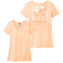 Load image into Gallery viewer, CBS177 Ladies Pigment Dyed Vneck
