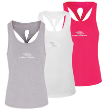 Load image into Gallery viewer, CBS189 Ladies TriDri Knot Back Tank
